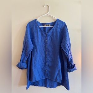 Blueberry 🫐 FLAX Tunic